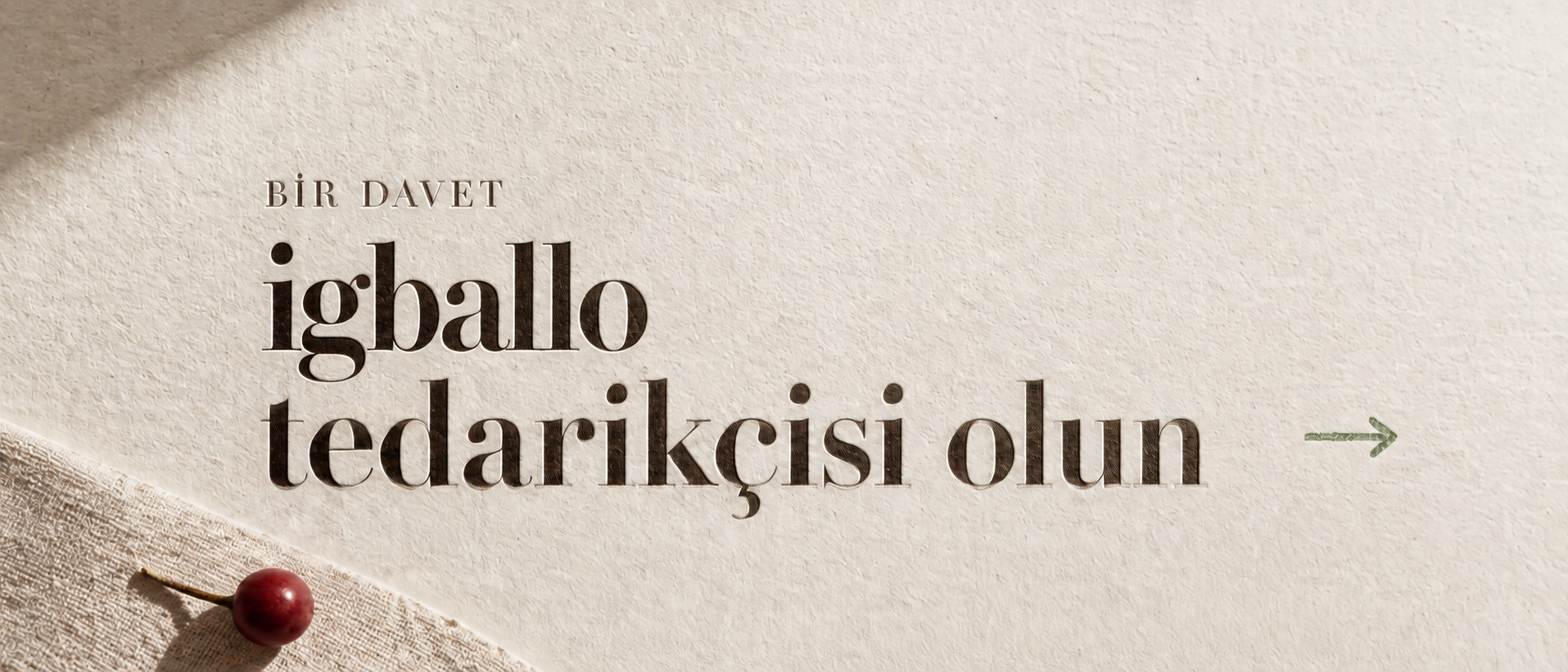 igballo tedarikçisi olun